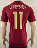 2016 Russia National Team Home Shirt Cheryshev Pre Owned Size M