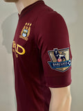 2012-2013 Manchester City Away Shirt Scott Sinclair Player Issue Kitroom EPL Premier League