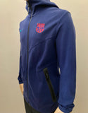 2020-2021 FC Barcelona Tech Fleece Jacket Pre Owned Size M