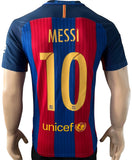 2016-2017 FC Barcelona Home Shirt Lionel Messi Player Issue Authentic LaLiga New BNWT Multiple Sizes