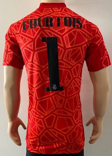 2022-2023 Real Madrid Courtois Goalkeeper Shirt Champions League