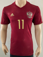 2016 Russia National Team Home Shirt Cheryshev Pre Owned Size M