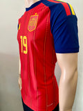 2026 Spain National Team Home Shirt Lamine Yamal Player Issue Authentic Size L