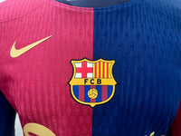 2024-2025 FC Barcelona Home Shirt Player Issue Kitroom Old Spotify New BNWOT Multiple Sizes (Fitted)