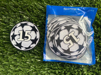 2025-2026 Real Madrid Starball Badge of Honor Champions Adult Size Sporting ID