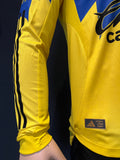 2025 Club America Home Shirt Alvaro Fidalgo Player Issue Authentic Special Edition Pac-Man Long Sleeve New BNWT Size S