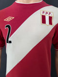 2011 Peru Away Shirt Alberto Rodríguez Player Issue Kitroom  Size M