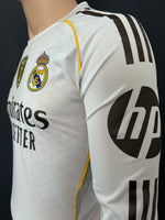 2025-2026 Real Madrid FIFA Intercontinental Champions Home Long Sleeve Shirt Modrić Bought at the Real Madrid Store New BNWT Size M fitted