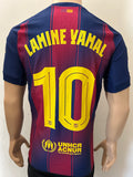 2025-2026 FC Barcelona Home Shirt Lamine Yamal Player Issue New BNWT SIze M