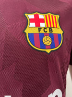 2017-2018 FC Barcelona Third Shirt Nelson Semedo Kitroom Player Issue Champions League BNWOT Size M (fitted)