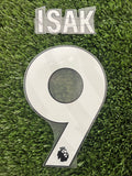 2025-2026 Liverpool FC Home and Third Name Set and Number Alexander Isak English Premier League EPL Avery Dennison