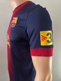 2012-2013 FC Barcelona Home Shirt Xavier Hernandez “Xavi” LaLiga Pre Owned Size S
