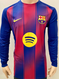 2025-2026 FC Barcelona Home Shirt Long Sleeve Nee BNWT Multiple Sizes