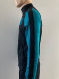 2016-2017 FC Barcelona Jacket Black N98 Coat Pre- Owned Size M