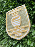 2024-2025 Conmebol Champions Badge Player Issue For Argentina Finalissima America Cup Winners Fiberlok Lextra