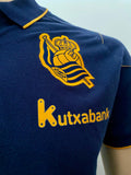 2023-2024 Real Sociedad Travel Polo Kitroom Player Issue Pre Owned Size M