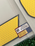 2025-2026 FC Barcelona Home Name Set and Number Marc Bernal Player Issue LaLiga Textprint Adult Size