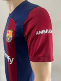 2023-2024 FC Barcelona Home Shirt with Sponsors BNWOT Multiple Sizes