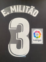 Name Set Militao Real Madrid 2021 2022 Away La Liga Player Issue