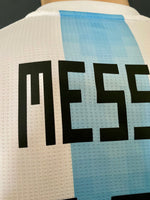 2018-2019 Argentina Home Shirt  Lionel Messi Player Issue Authentic World Cup vs France New BNWT Size M