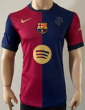 2024-2025 FC Barcelona Home Shirt Robert Lewandowski 125 Years Anniversary BNWT Size M