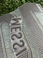 2020-2021 FC Barcelona Away Name Set and Number Lionel Messi Player Issue La liga Avery Dennison Adult Size