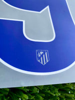 2025-2026 Atlético de Madrid Home Name Set and Number Julián Álvarez League Textprint