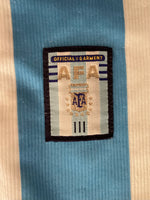 1998 World Cup Argentina National Team Home Shirt Pre Owned Size XS