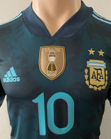 2020-2021-2022 Argentina  Away Shirt Player Issue Authentic Messi Mint Size S