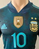 2020-2021-2022 Argentina Away Shirt Messi Player Issue BNWOT Copa America Champions Size L