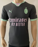 2024-2025 AC Milano Third Shirt Santiago Gimenez Lega Calcio Serie A New BNWT Size M