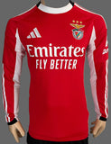 2025-2026 SL Benfica Home Shirt Richard Rios Long Sleeve Champions Version New BNWT Size M