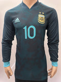 2021-2022 Argentina Away Long Sleeve Shirt Messi New BNWT Size M