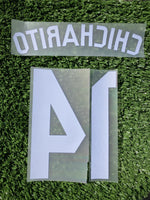 2014 - 2015 Real Madrid Set name Chicharito 14 Player Issue Sporting ID