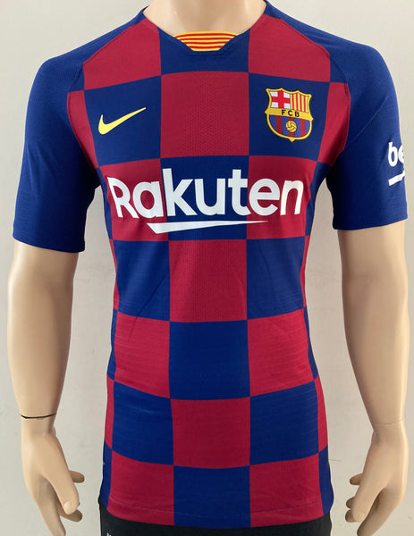 2019-2020 FC Barcelona Home Shirt Kitroom Player Issue Mint Condition Size M