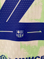 2024-2025 FC Barcelona Third Shirt Pau Cubarsí Champions League Kitroom Player Issue BNWOT Size L fitted
