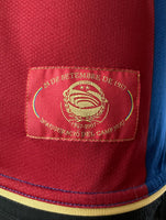 2007 - 2008 Barcelona Home Shirt Ronaldinho 50 Camp Nou anniversary (M)