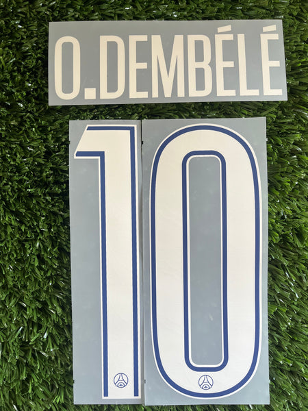 Flocage Football PSG DEMBELE 2024 2025 2026 monblason Flocage Football PSG DEMBELE 2024 2025 2026 monblason