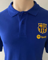 2023-2024 FC Barcelona Polo Shirt Player Issue Kitroom Travel BNWOT Multiple Sizes