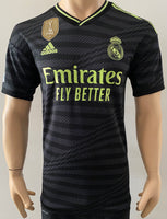 2022 - 2023 Benzema Real Madrid Shirt Player Issue Champions Authentic New BNWT Size M