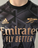 2022-2023 Arsenal FC Away Shirt Bukayo Saka Europa League Pre Owned Size S