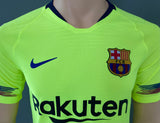 2018-2019 FC Barcelona Away Shirt Player Issue Authentic Pre Owned Size S