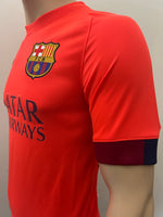 2014-2015 FC Barcelona Away Shirt Dani Alves Sipesa Second Treble New BNWT Size S