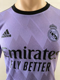 2022-2023 Real Madrid Away Shirt Play Proud Edition Luka Modrić Kitroom Player Issue Pre Owned Size 4