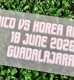 2026 Mexico National Team MDT Match Detail Third Player Issue Vs Korea Canton Merchandising