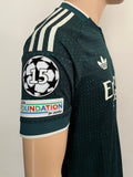 2026-2027 Real Madrid CF Away Shirt Player Issue Authentic Vinicius Junior Champions New BNWT Size M