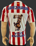 2025-2026 Atletico Madrid Home Shirt Antoine Griezmann Player Issue Authentic Farewell New BNWT Multiple Sizes