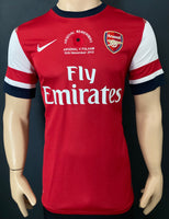 2012-2013 Arsenal FC Home Shirt Premier League Kitroom Player Issue Mint Condition Size L