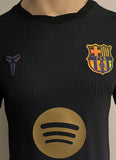 2026-2027 FC Barcelona Player Issue Away Shirt Fermín Lopez Champions League Black Mamba BNWT Multiple Sizes