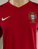 2016-2017 Portugal National Team Home Shirt Euro Winners Pre Owned Size L
